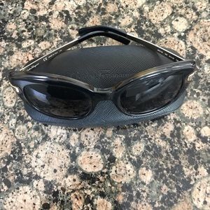 SALVATORE FERRAGAMO SUNGLASSES BLACK/HAVANA/GOLD